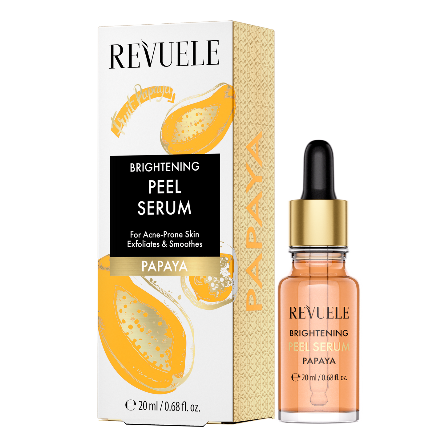 REVUELE BRIGHTENING PEEL SERUM Papaya-20ml