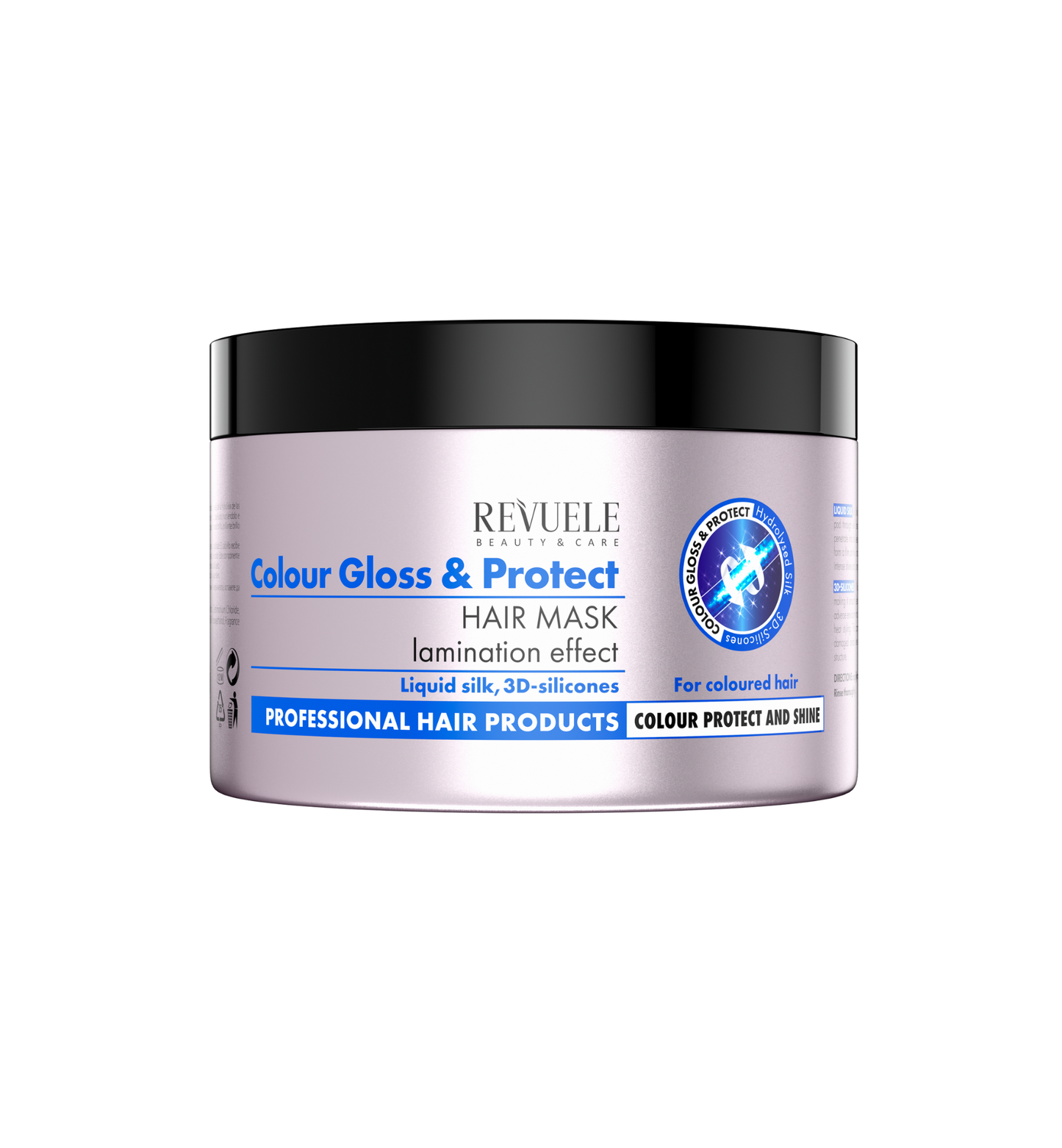 REVUELE PROFESSIONAL HAIR PRODUCTS Hair Mask Color Gloss & Protect-500ml