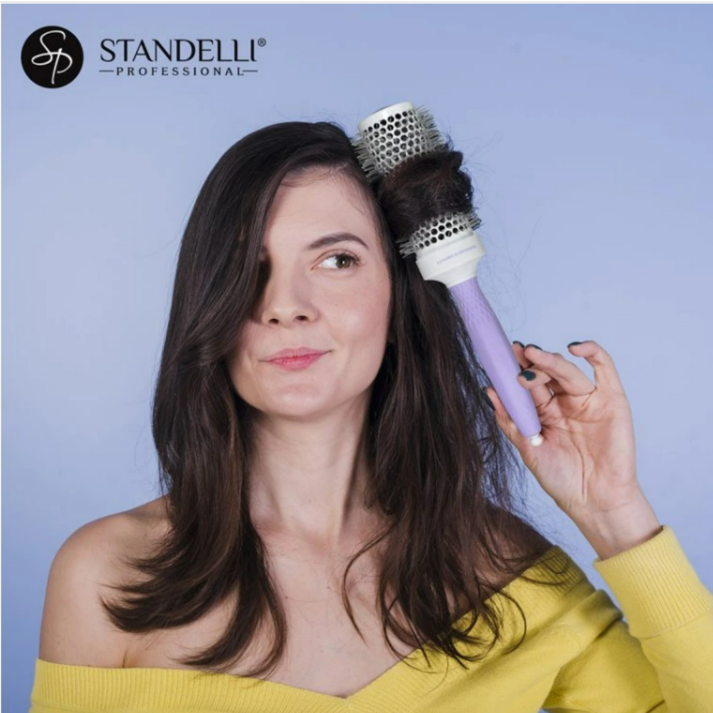 Standelli Styling Hair Brush with Pin