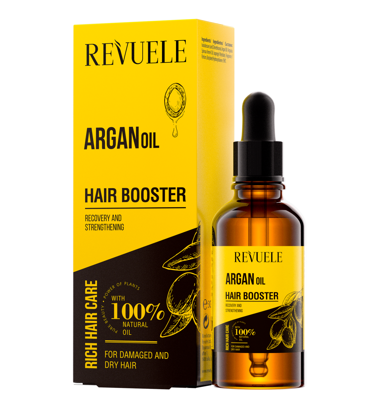 REVUELE ARGAN OIL HAIR BOOSTER-30ml