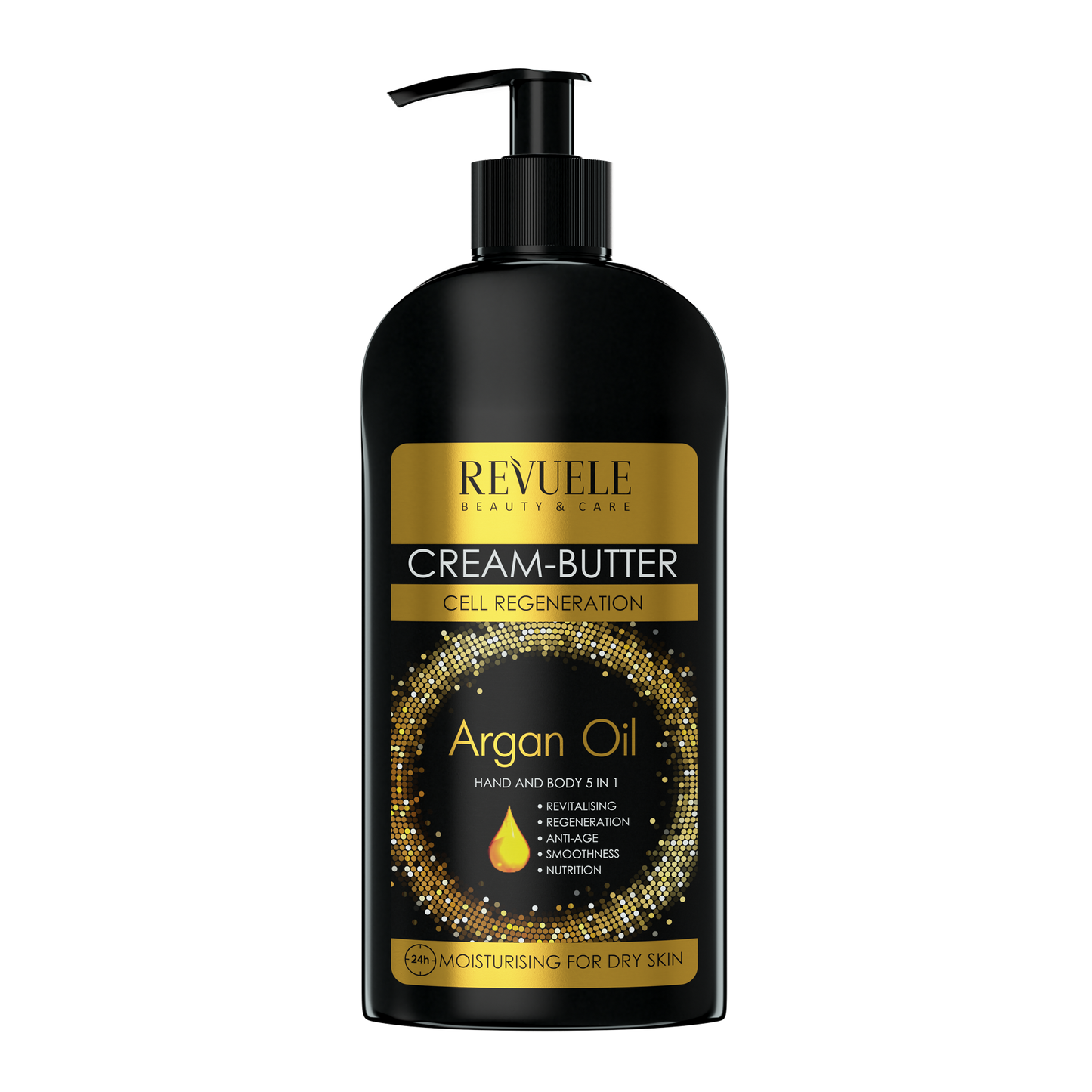 REVUELE ARGAN OIL Cream-Butter Hand & Body 5 in 1 -400 ml