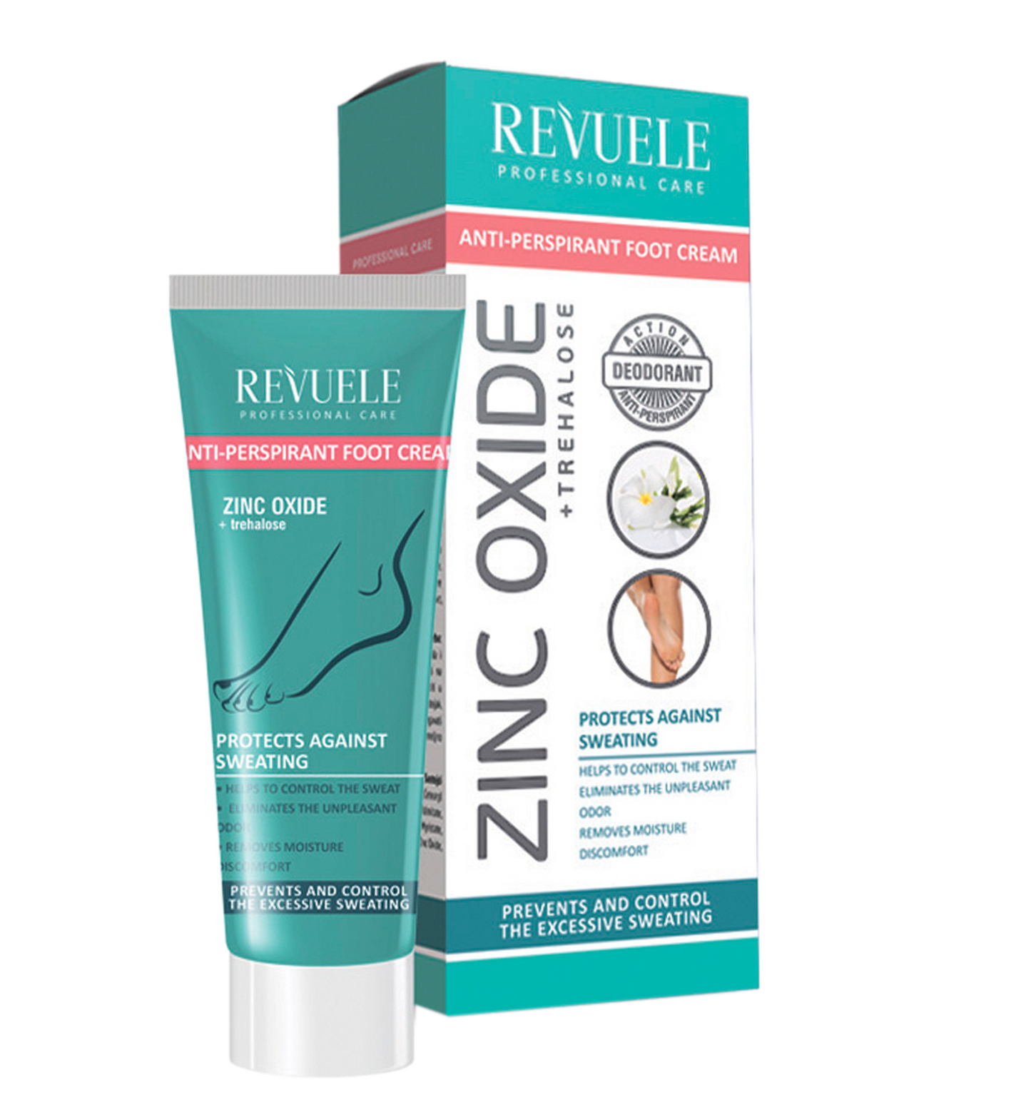Revuele Professional Care Anti Perspirant Foot Cream
