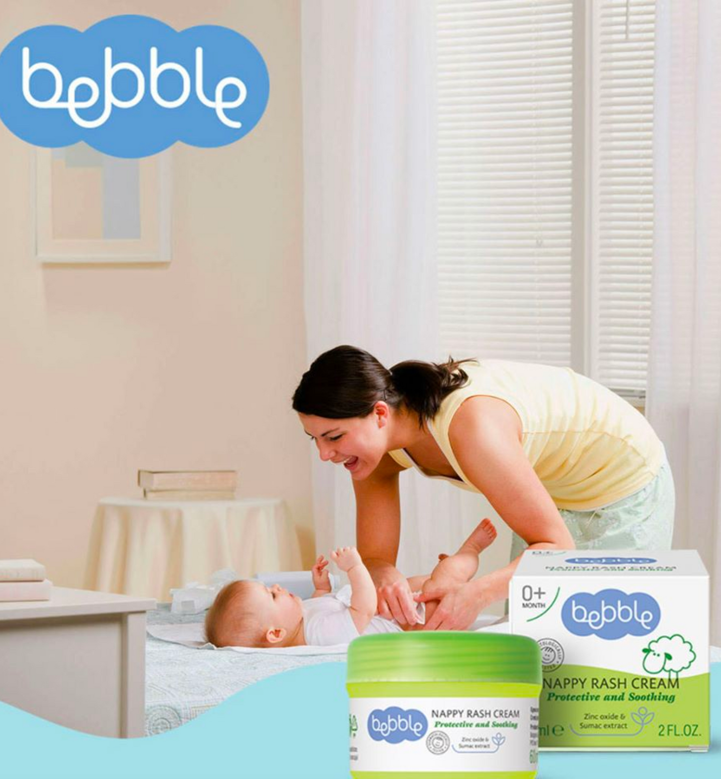 Bebble Nappy Rash Cream-60m