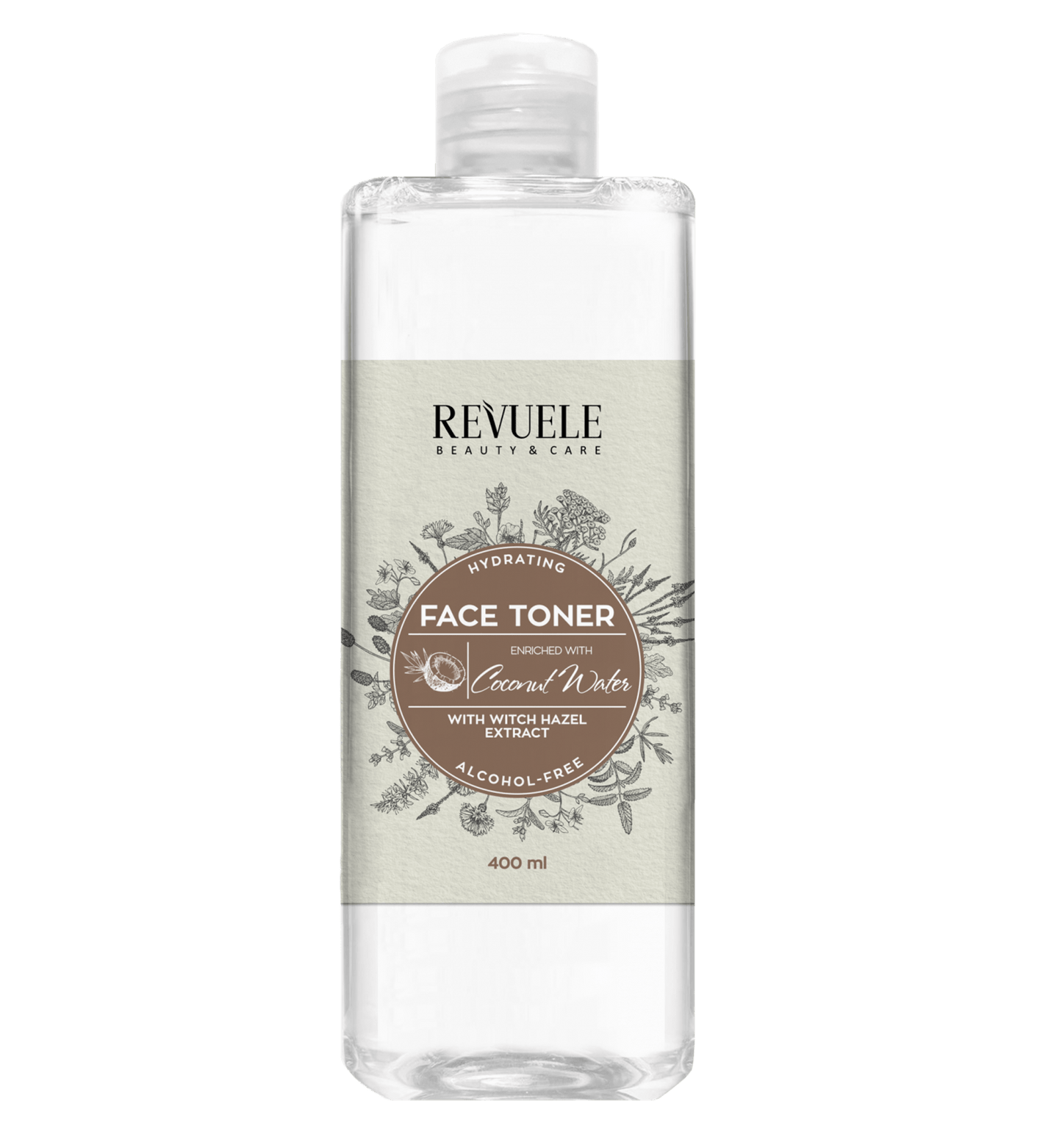 REVUELE WITCH HAZEL TONER with Coconut Water-400ml
