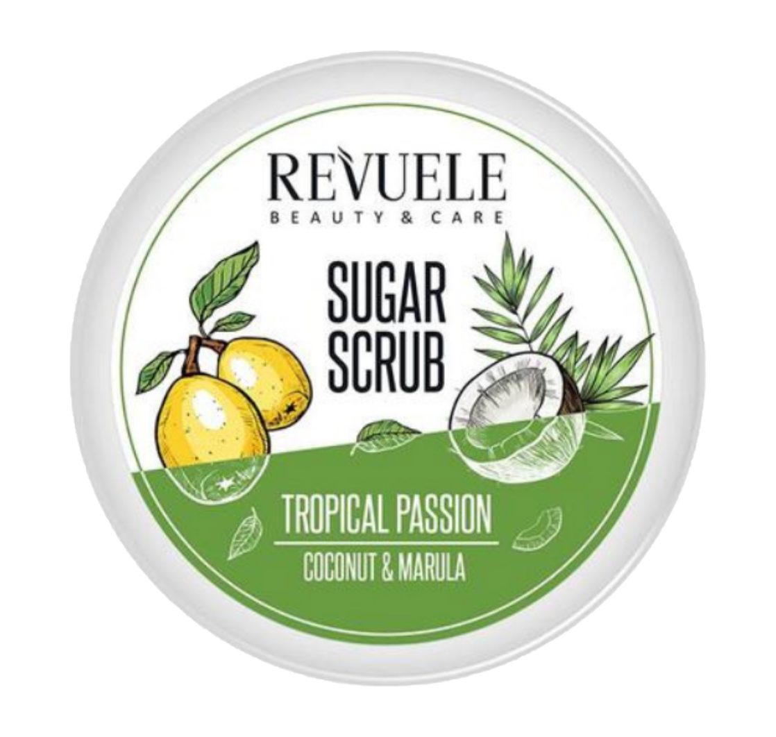 REVUELE SUGAR SCRUB TROPICAL PASSION COCO & MARULA - 200ml