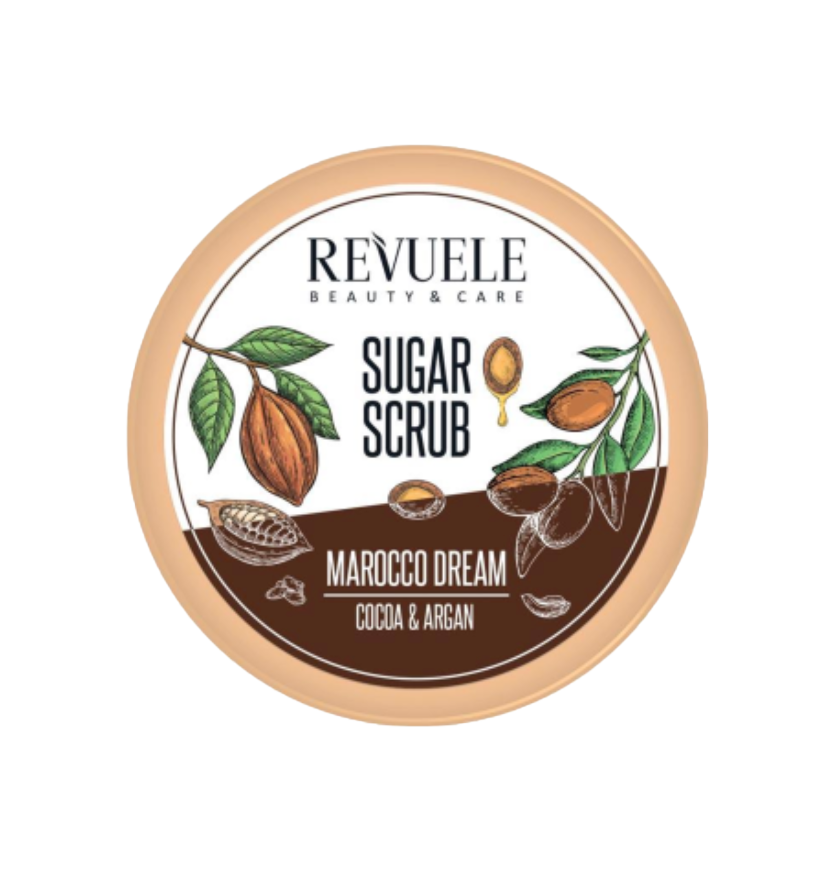 REVUELE SUGAR SCRUB MOROCCO DREAM Argan & Cocoa 200ml