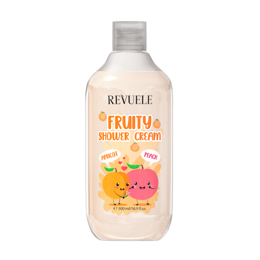 REVUELE FRUITY SHOWER CREAM Apricot & Peach-500ml