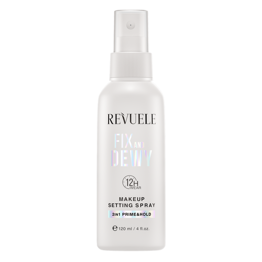 REVUELE MAKEUP SETTING SPRAY Fix and Dewy - مرطب و مثبت المكياج