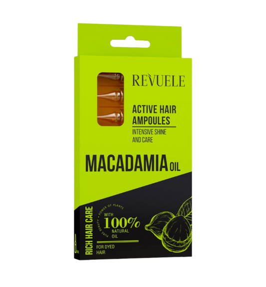 REVUELE MACADAMIA OIL HAIR ACTIVE Ampoules-8*5ml