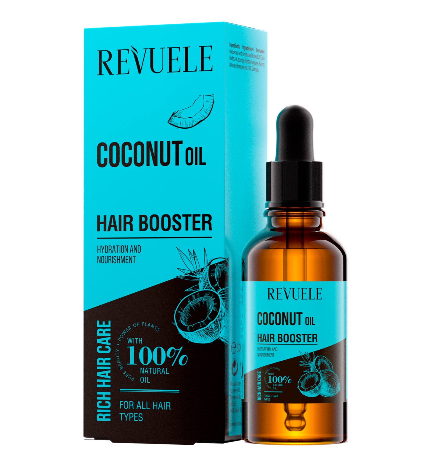 REVUELE COCNUT OIL HAIR BOOSTER – معزز الشعر بزيت جوز الهند