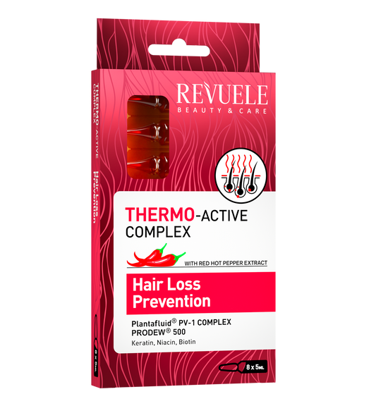 REVUELE AMPOULES THERMO ACTIVE COMPLEX HAIR LOSS PREVENTION - أمبولات منع تساقط الشعر