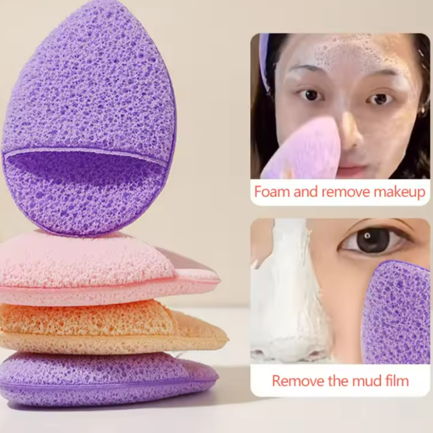 Standelli Headband & Cleansing Sponge