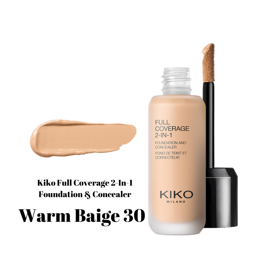 Kiko Full Coverage 2-In-1 Foundation & Concealer