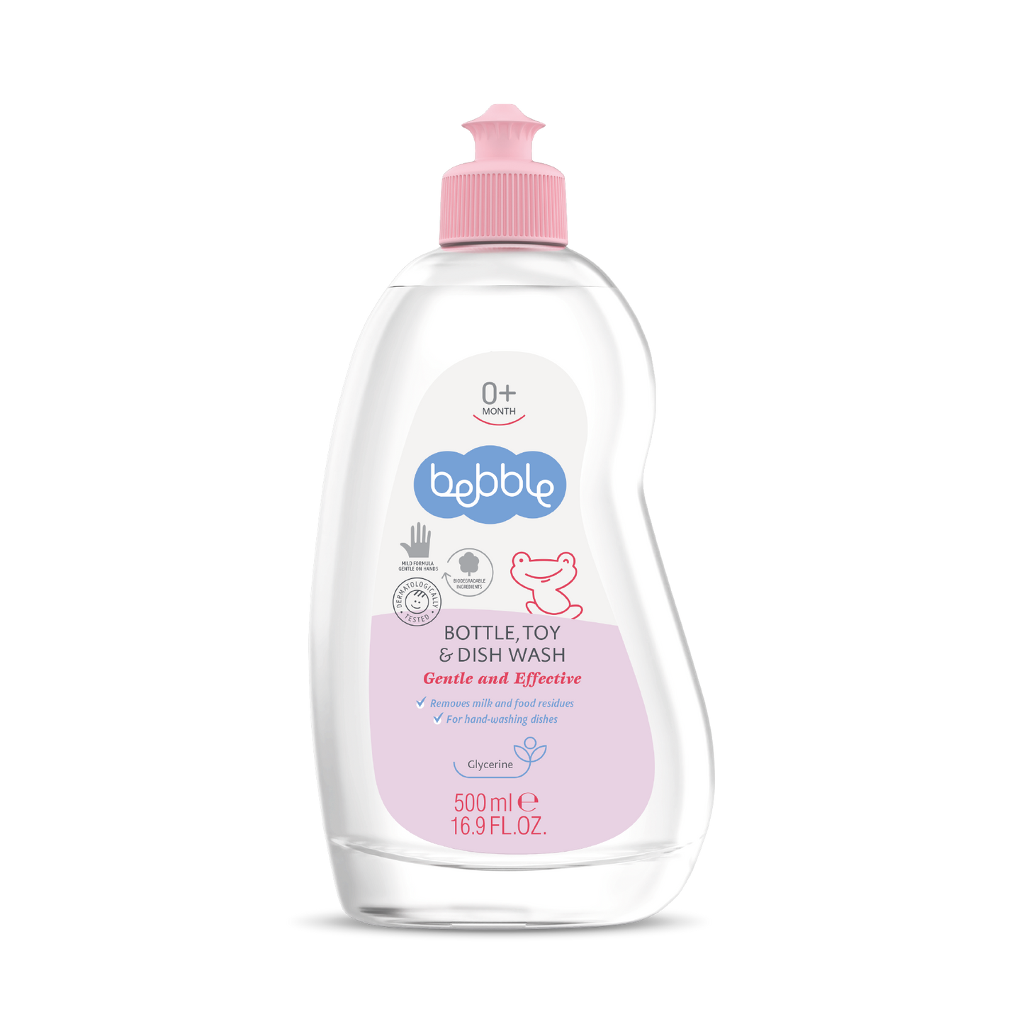 Bebble Bottle, Toy & Dish Wash-500ml