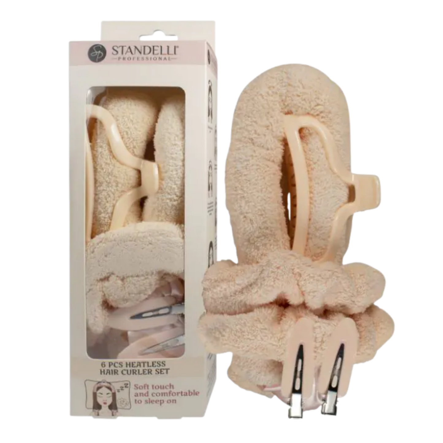 Standelli Heatless Hair Curler - Soft Beige