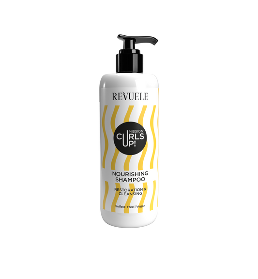 REVUELE Mission: Curls up! Nourishing Shampoo-400ml