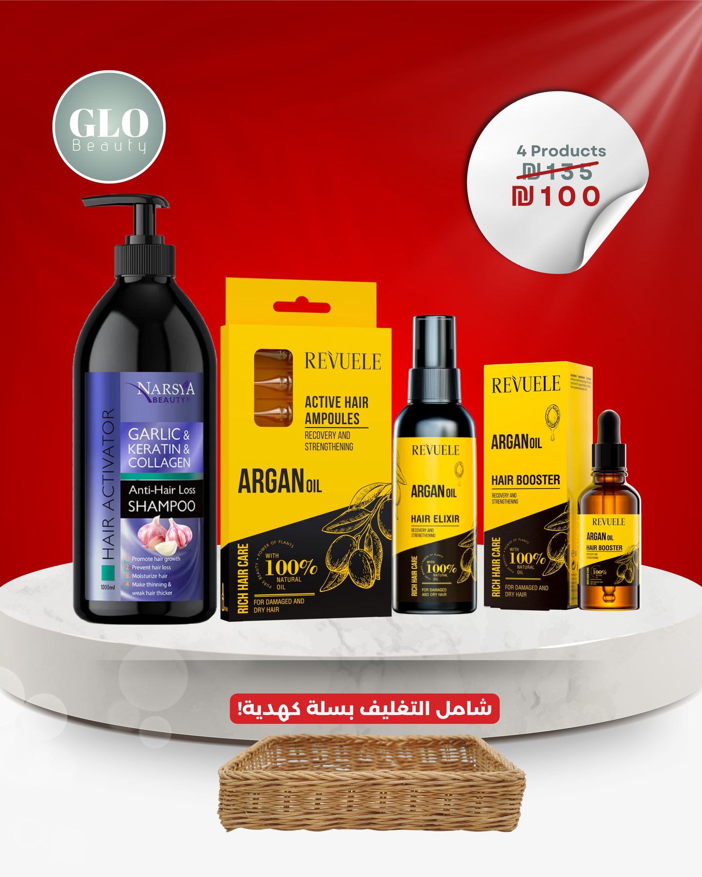 Anti Hair loss & Repair Package