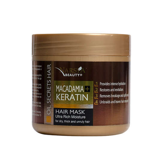 Arsy Narsya Macadamia & Keratin Hair mask-350 ml