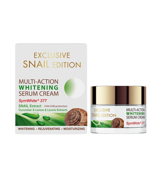 Snail Exclusive Edition Multi-Action Whitening Serum Cream with SPF 15 -50ml