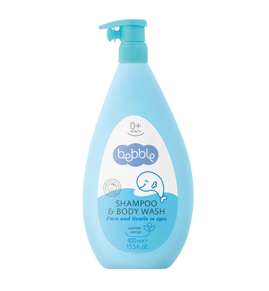 Bebble Shampoo & Body Wash-400ml