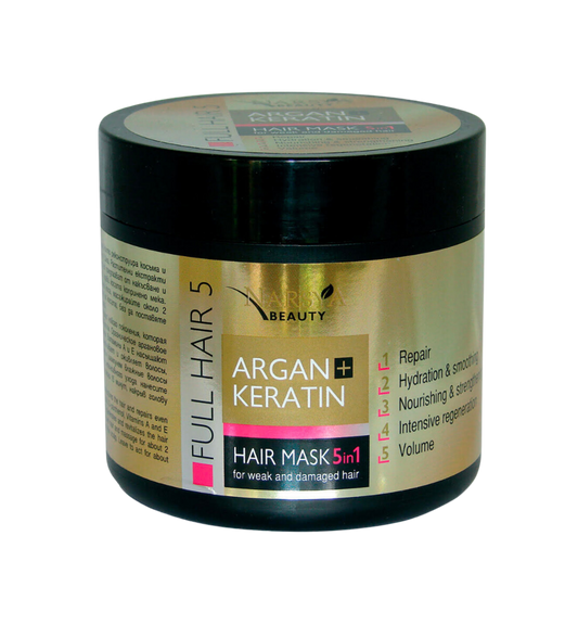 Argan & Keratin Hair Mask-350ml