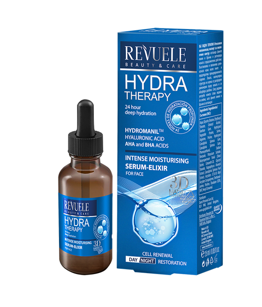 REVUELE HYDRA THERAPY Intense Moisturising Serum – Elixir-25ml