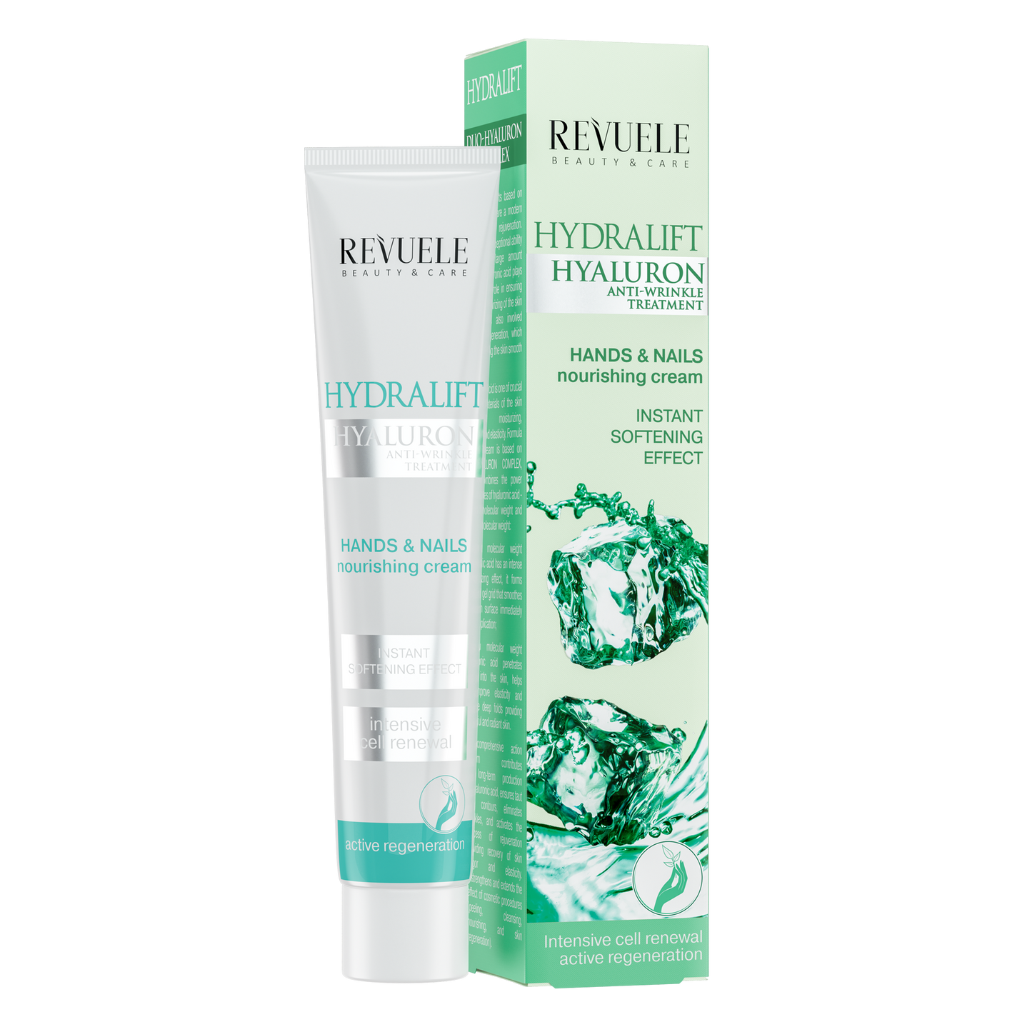 REVUELE HYDRALIFT HYALURON Hands &amp; Nails Nourishing Cream Instant Softening, 50ml
كريم مغذي لليدين والأظافر
