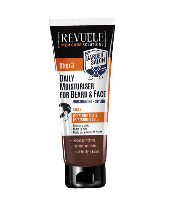 REVUELE MEN CARE SOLUTIONS Daily Moisturiser for Beard & Face-80ml