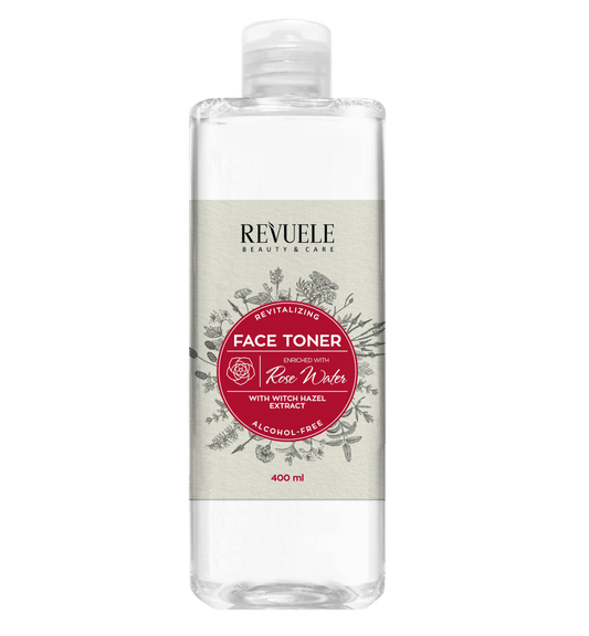 REVUELE WITCH HAZEL TONER with Rose Water-400ml