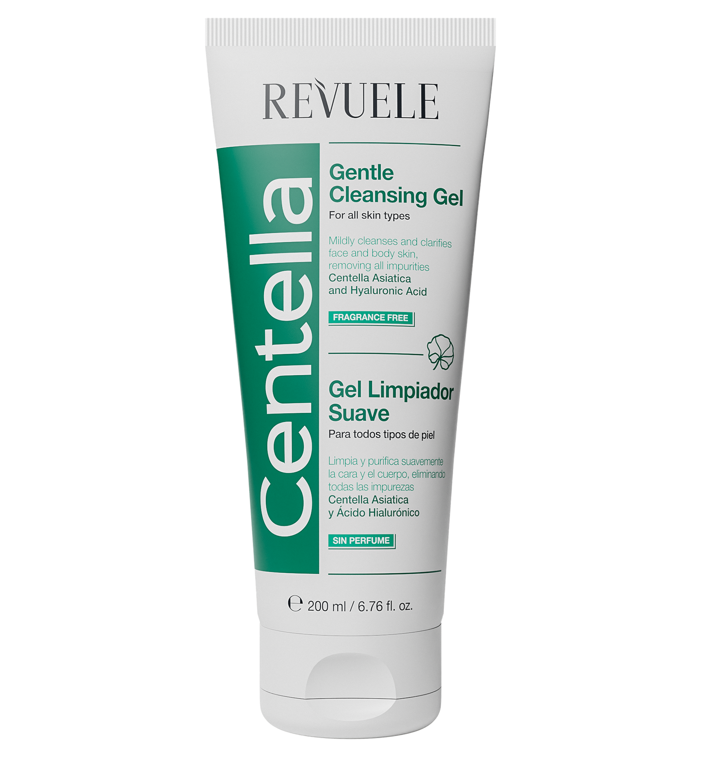 REVUELE CENTELLA GENTLE CLEANSING GEL, 200 ml