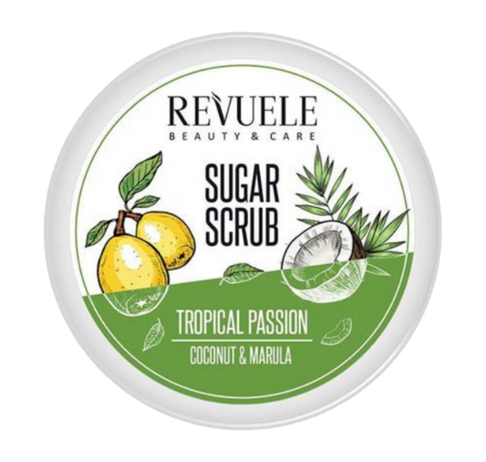 REVUELE SUGAR SCRUB TROPICAL PASSION COCO & MARULA - 200ml