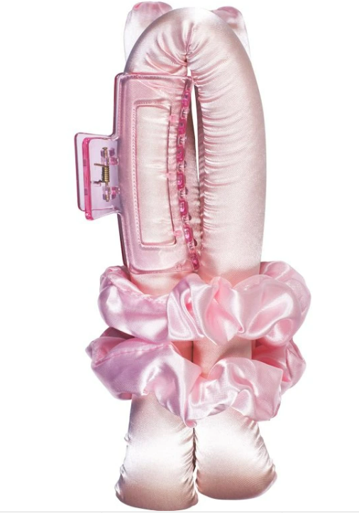 Standelli Heatless Hair Curler Set - Satin Pink