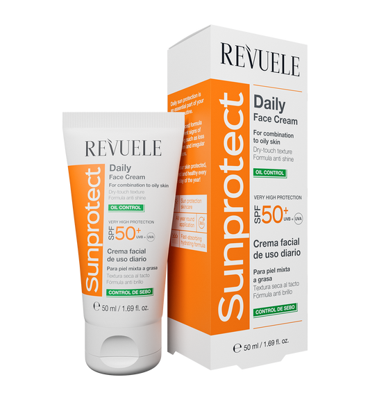 واقي شمس للبشرة الدهنية والمختلطة +SPF50