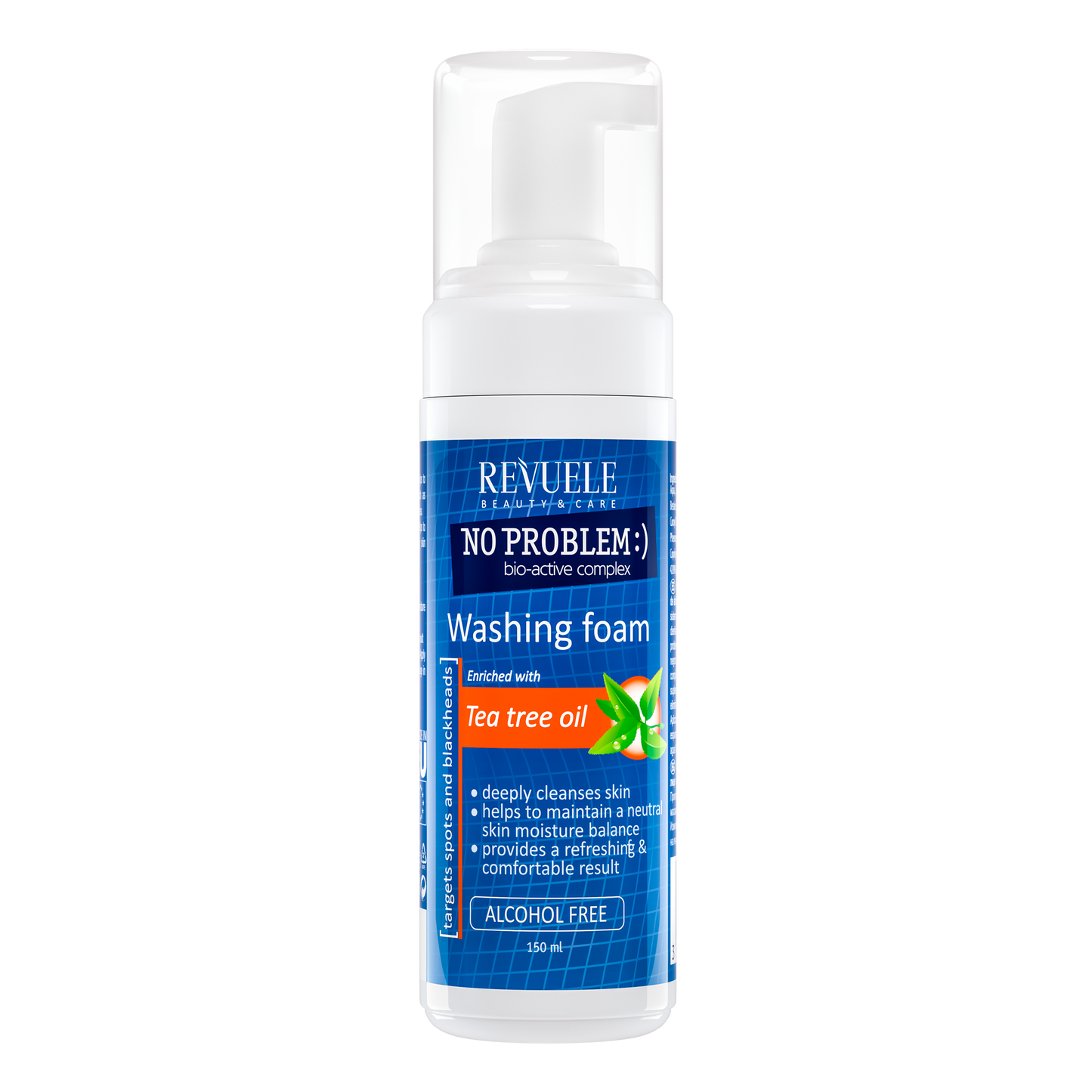 REVUELE NO PROBLEM Washing Foam with Tea Tree Oil-150ml