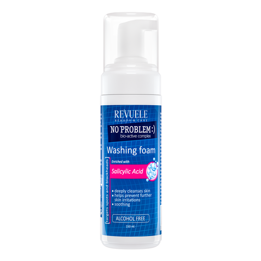 REVUELE NO PROBLEM Washing Foam with Salicylic Acid-150ml