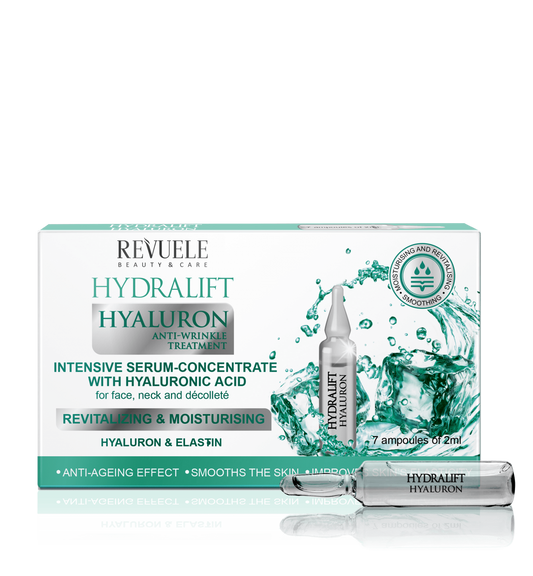 REVUELE HYDRALIFT HYALURON Ampoules Intensive Serum-concentrate With Hyaluronic Acid-7*2ml