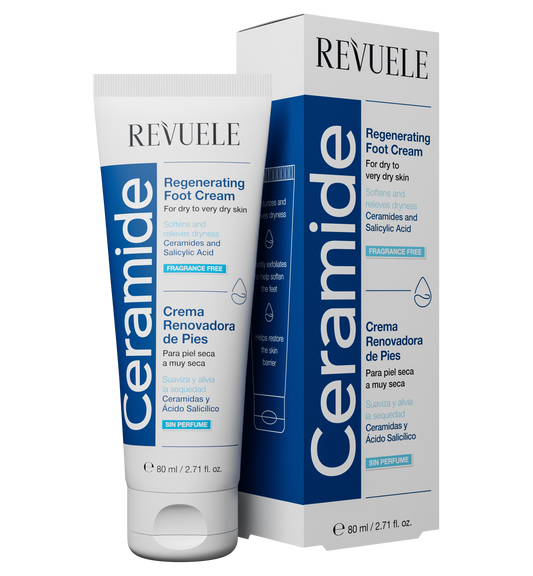 REVUELE CERAMIDE REGENERATING FOOT CREAM-80ml